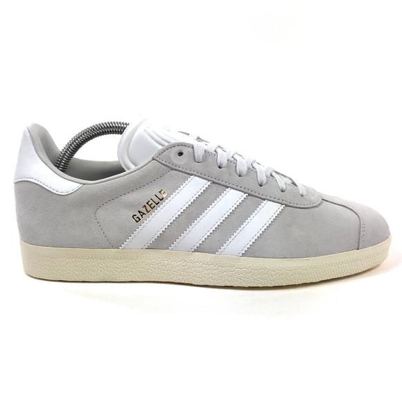 adidas gazelle white suede